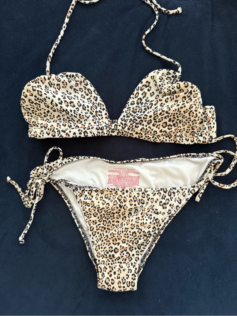 Victoria Secret Leopard Print  Bikini Set